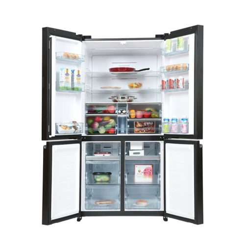 Tủ lạnh 4 cánh Inverter 569 lít Hitachi WB640PGV1 GMG 4 ben trong tu lanh 4 canh inverter 569 lit hitachi wb640pgv1 gmg