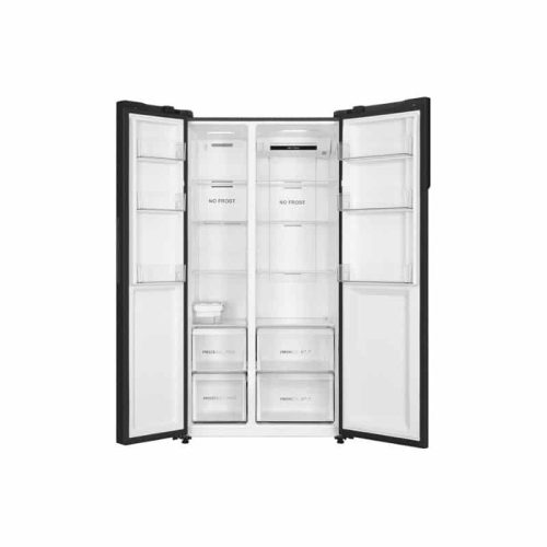 Tủ lạnh 2 cánh Side By Side Inverter 550 lít Aqua AQR-S612XA(CBC) 5 canh tu lanh aqua aqr s612xacbc