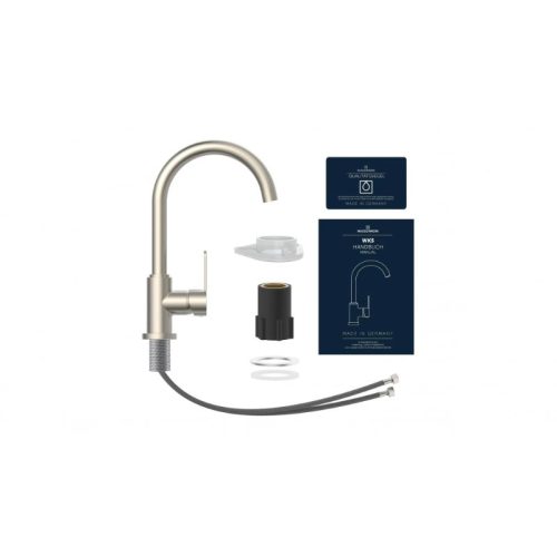 Vòi rửa bát Wasserwerk WK 5 Stainless steel look 700505 3 chi tiet voi rua bat wasserwerk wk 5 stainless steel look 700505