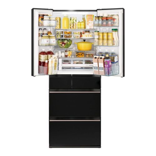 hinh anh tu lanh 6 canh multi door inverter 520 lit hitachi r hw540rv xk