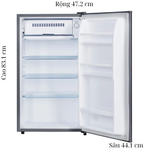 Tủ Lạnh 1 cánh mini 90 Lít Funiki FR-91CD 4 kich thuoc tu lanh 1 canh mini 90 lit funiki fr 91cd