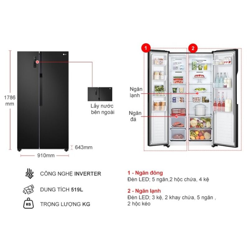 kich-thuoc-tu-lanh-2-canh-side-by-side-inverter-519-lit-lg-gr-b256bl.jpg kich thuoc tu lanh 2 canh side by side inverter 519 lit lg gr b256bl