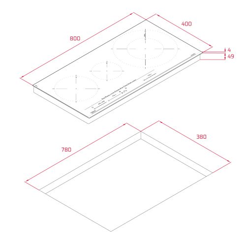 Bếp từ TEKA IZC 83620 MST BK 112500039 5 teka izc 83620 mst bk