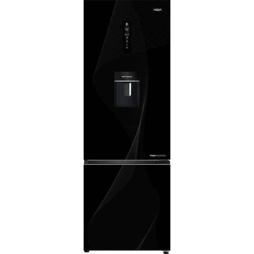 Tủ lạnh 2 cánh ngăn đá dưới Inverter 320 lít Aqua AQR-B380MA(WGP)U1