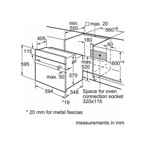 23591 kich thuoc lo nuong bosch hbj559eb6m