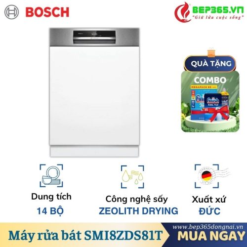 Máy rửa bát Bosch SMI8ZDS81T