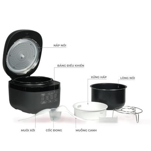 Nồi áp suất Hawonkoo PCH-500-GR 4 anh noi ap suat hawonkoo pch 500 gr