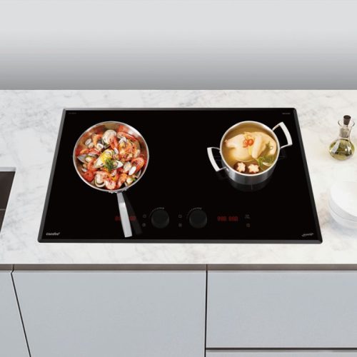 Ảnh thực tế bếp từ đôi âm Comfee CIH-52DHP - 5200W