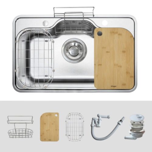 Phụ kiện chậu rửa bát Kluger KT8050SL Plus