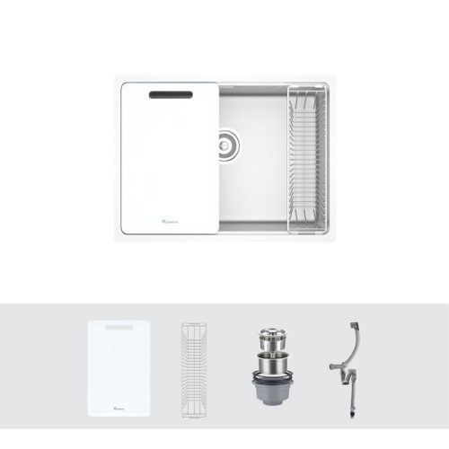 Chậu rửa bát Konox TARI 6448SM 5 phu kien chau rua bat konox tari 6448sm