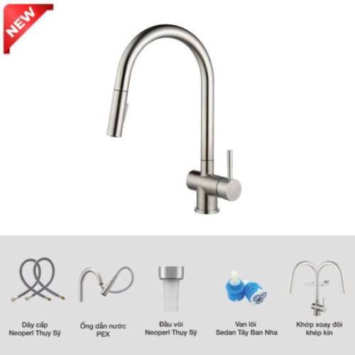 Phụ kiện vòi rửa bát Kluger KLF0008SS