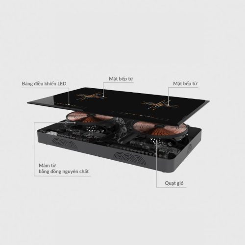 thiet ke bep tu doi hawonkoo ceh 230 ii lap am