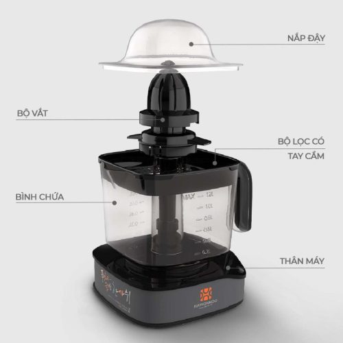 Máy vắt cam Hawonkoo OJH-120-GR 4 thiet ke may vat cam hawonkoo ojh 120 gr