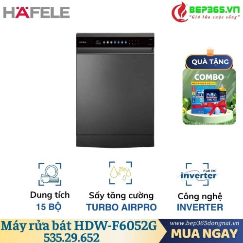 Máy rửa chén độc lập Hafele HDW-F6052G 535.29.652