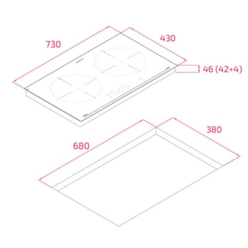 kich thuoc bep tu 2 vung nau teka ibc 73200 ttc bk 112520057