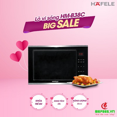 Lễ lớn, Giá nhỏ - Siêu sale Quốc khánh 2/9 - Giảm Sâu tới 50% 5 lo vi song hafele