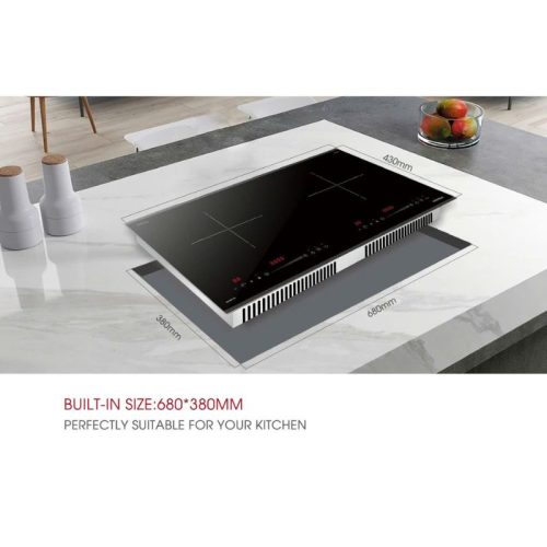 Bếp từ Hafele HC-I7365B 536.61.365 2 vùng nấu 5 mat kinh bep tu hafele hc i7365b 536 61 365 2 vung nau