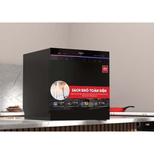 Máy rửa bát Kocher X10 3 anh may rua bat kocher x10