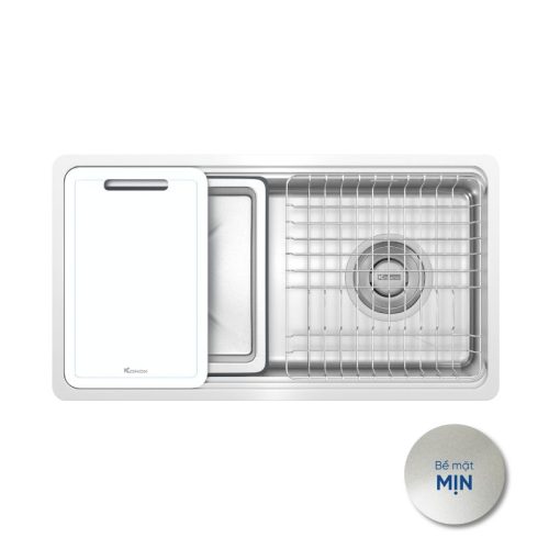 Chậu rửa bát inox 1 hố Konox TARI 780SM