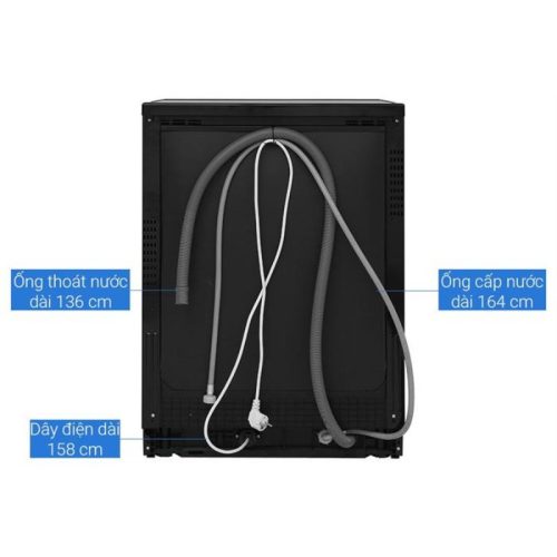 Máy rửa chén Toshiba OriginClean™ DW-15F8(B)-VN 2 day may rua chen toshiba originclean dw 15f8b vn