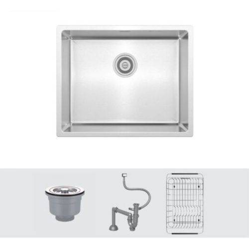 Chậu rửa bát Konox Tari 500SM 4 phu kien chau rua bat konox tari 500sm