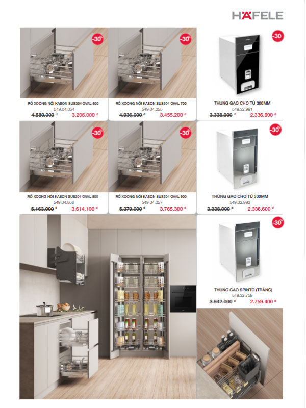 Deal siêu hời - Giảm đến 40% sản phẩm Häfele tại Bếp 365 9 phukiennoithat3