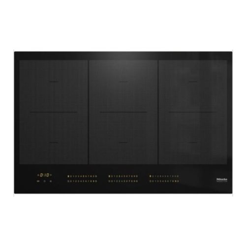 Bếp từ đa điểm Miele 6 vùng nấu KM 7575 FL lắp âm