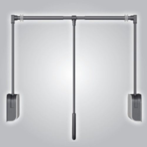 Giá nâng hạ cơ treo quần áo GrandX XM.15-Luxury