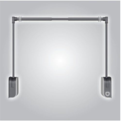 Giá nâng hạ điện treo quần áo GrandX XM.15E-Luxury