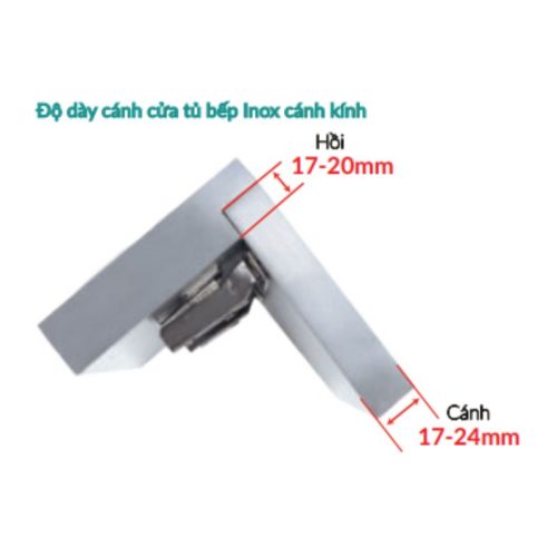 Bản lề GrandX Capella Inox SUS 304 XC.S304B2 4 hinh anh ban le grandx capella inox sus 304 xc s304b2