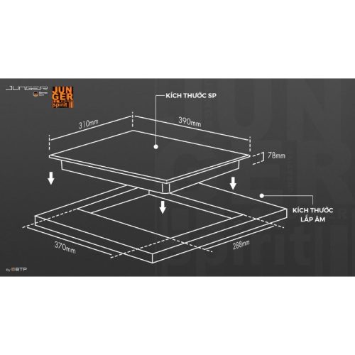 kich thuoc bep hong ngoai don junger is 19 di dong