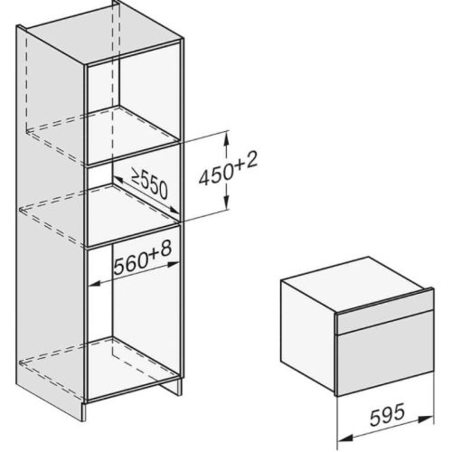 kich thuoc lo hap am tu miele dg 2840