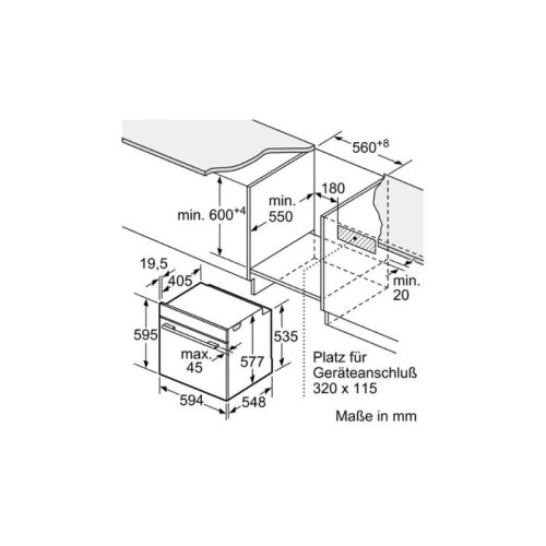 Lò nướng Bosch HBG7741B1 4 kich thuoc lo nuong bosch hbg7741b1