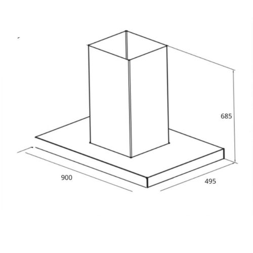 Máy hút mùi Panasonic FV-TX9ABBYUE 4 kich thuoc may hut mui panasonic fv tx9abbyue