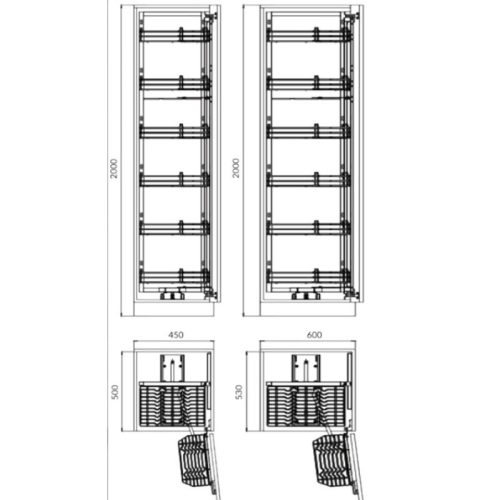 Tủ đồ khô nan Oval SUS304 GrandX XPR.600M 3 kich thuoc tu kho nan oval sus304 grandx xpr 600m