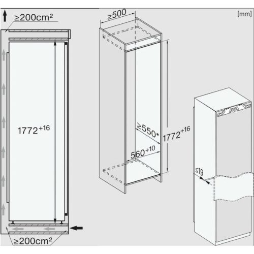 Tủ đông đứng Miele FNS 7740 D 125 Gala Ed 4 lap dat tu dong dung miele fns 7740 d 125 gala ed