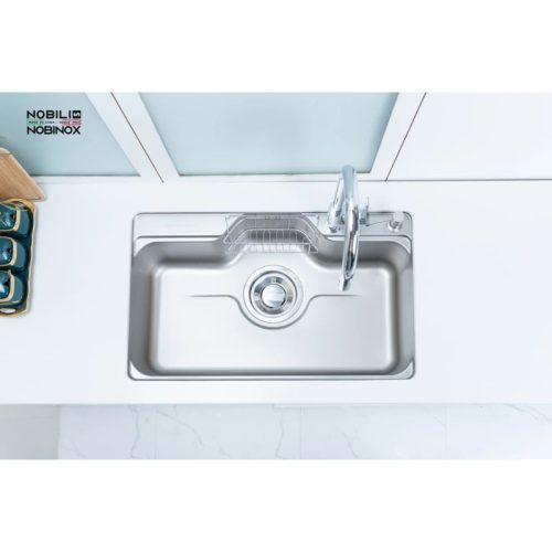 Ảnh chậu rửa bát 1 hố Nobinox LIKEN NL725D