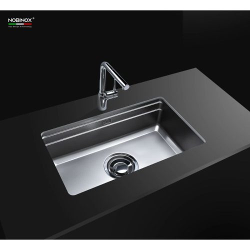 Ảnh chậu rửa bát 1 hố Nobinox LIRA NJ566D