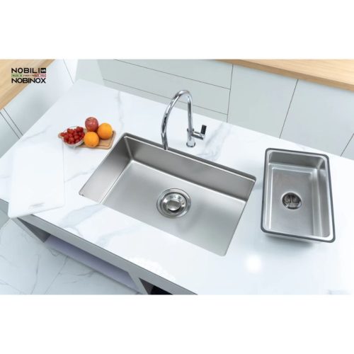 Chậu rửa bát 1 hố Nobinox ROSA NN974DT 4 Ảnh chậu rửa bát 1 hố Nobinox ROSA NN974DT