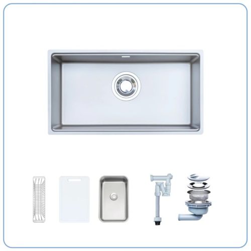 Chậu rửa bát 1 hố Nobinox ROSA NN974DT 5 Hình ảnh chậu rửa bát 1 hố Nobinox ROSA NN974DT