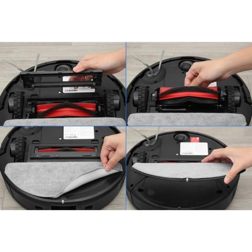 clean robot hut bui lau nha roborock q7 tf plus