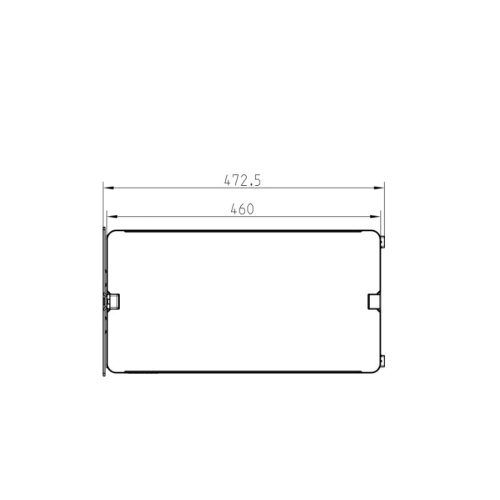 Kích thước kệ đựng gia vị Hafele 545.14.324