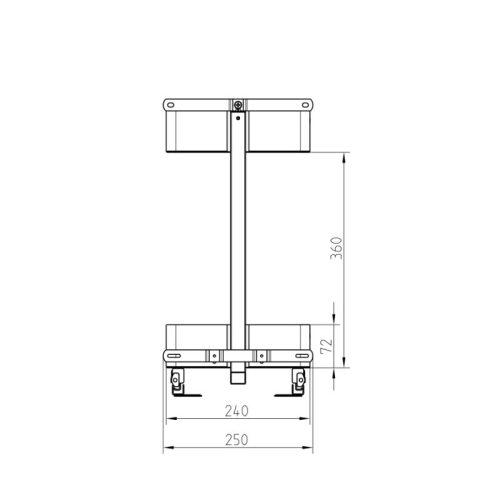 Lắp đặt kệ đựng gia vị Hafele 545.14.324