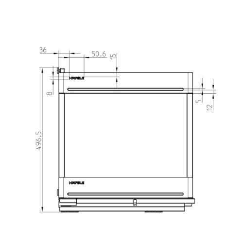 Size kệ đựng gia vị Hafele 545.14.323