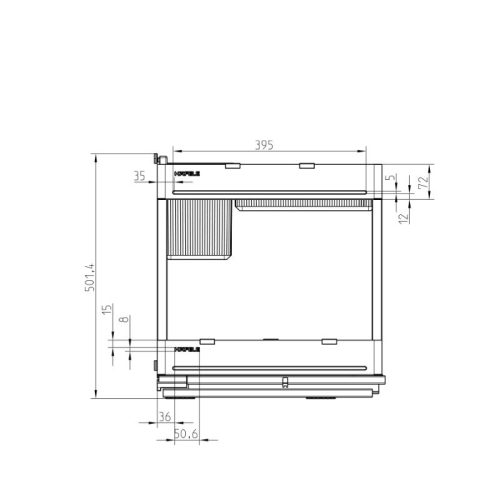 Size kệ đựng gia vị Hafele 545.14.301