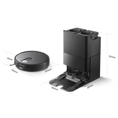 size robot hut bui lau nha roborock q revo slim