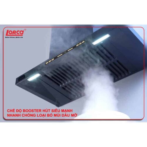 Máy hút mùi Lorca LC 3709 Ultra-90 3 che do may hut mui lorca lc 3709 ultra 90