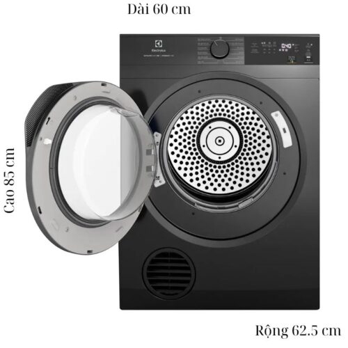 kich thuoc may say thong hoi electrolux 9 kg edv904n3sc