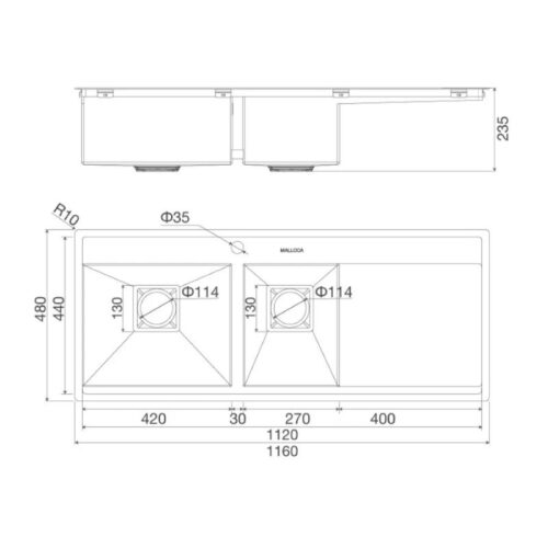 thong so chau rua chen malloca ms6306st