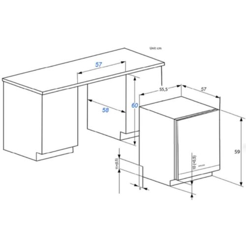 Máy rửa bát SPELIER SMS 09 DW-01X 2 thong so may rua bat spelier sms 09 dw 01x